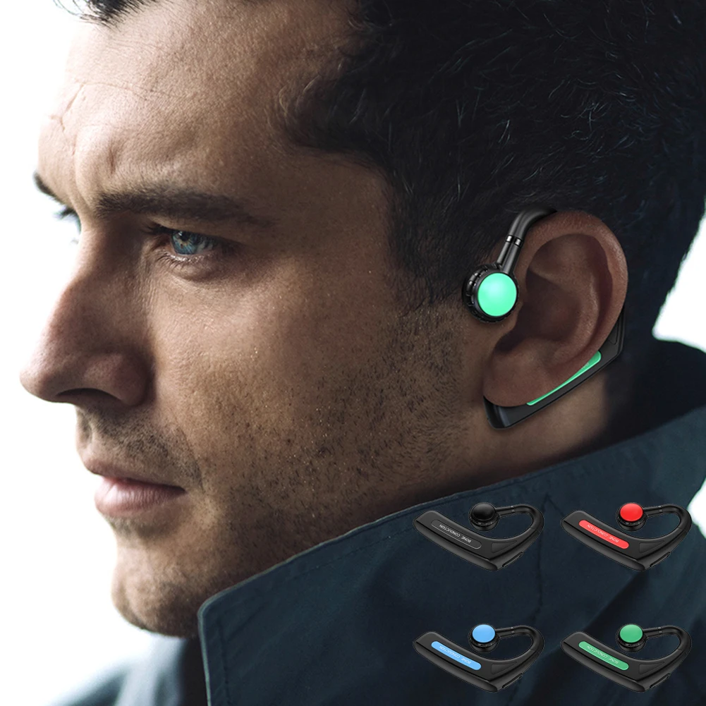 سماعات توصيل عظمي ، سماعة رأس لنقل العظام بدون استخدام اليدين ، تقليل الضوضاء لممارسة الأعمال الرياضية وركوب الدراجات واللياقة البدنية ، نوع القصاصة