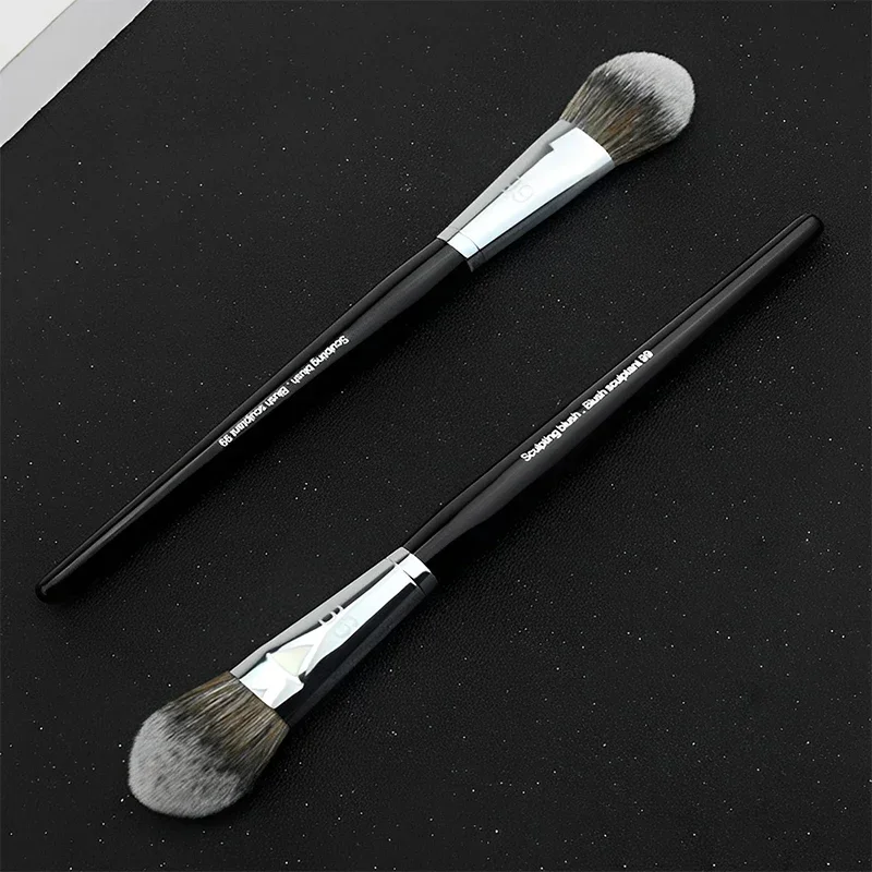 99# Sculpting Brush Professional Blush Cream Powder Makeup Brushes Soft Face Cheek Blush Bronzer Highlight Cosmetic Beauty Tool