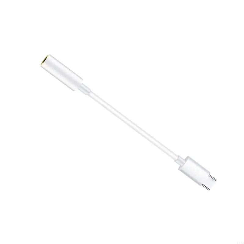 K1AA Type C tot 3,5 mm uitbreidingskabel vrouwelijk naar vrouwelijk draagbaar voor hoofdtelefoon mobiel