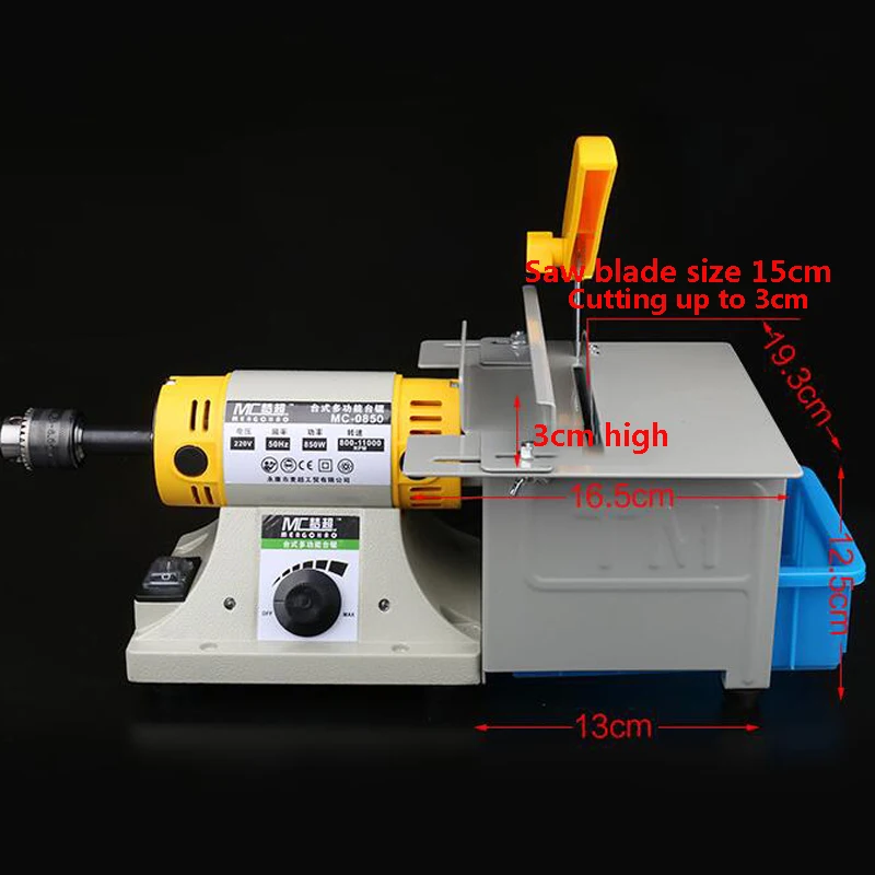Stone Polishing Tools:HOT Woodworking Table Saw Jade Carving Engraving Machine Electric Cutting Machine 
