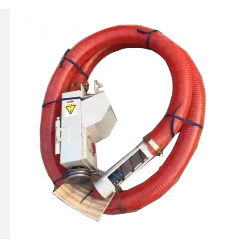 Low price Made in China  Explosive Model Plastic Soft Pipe Small Farm Portable Grain Granule Powder Flexible Screw Conveyor