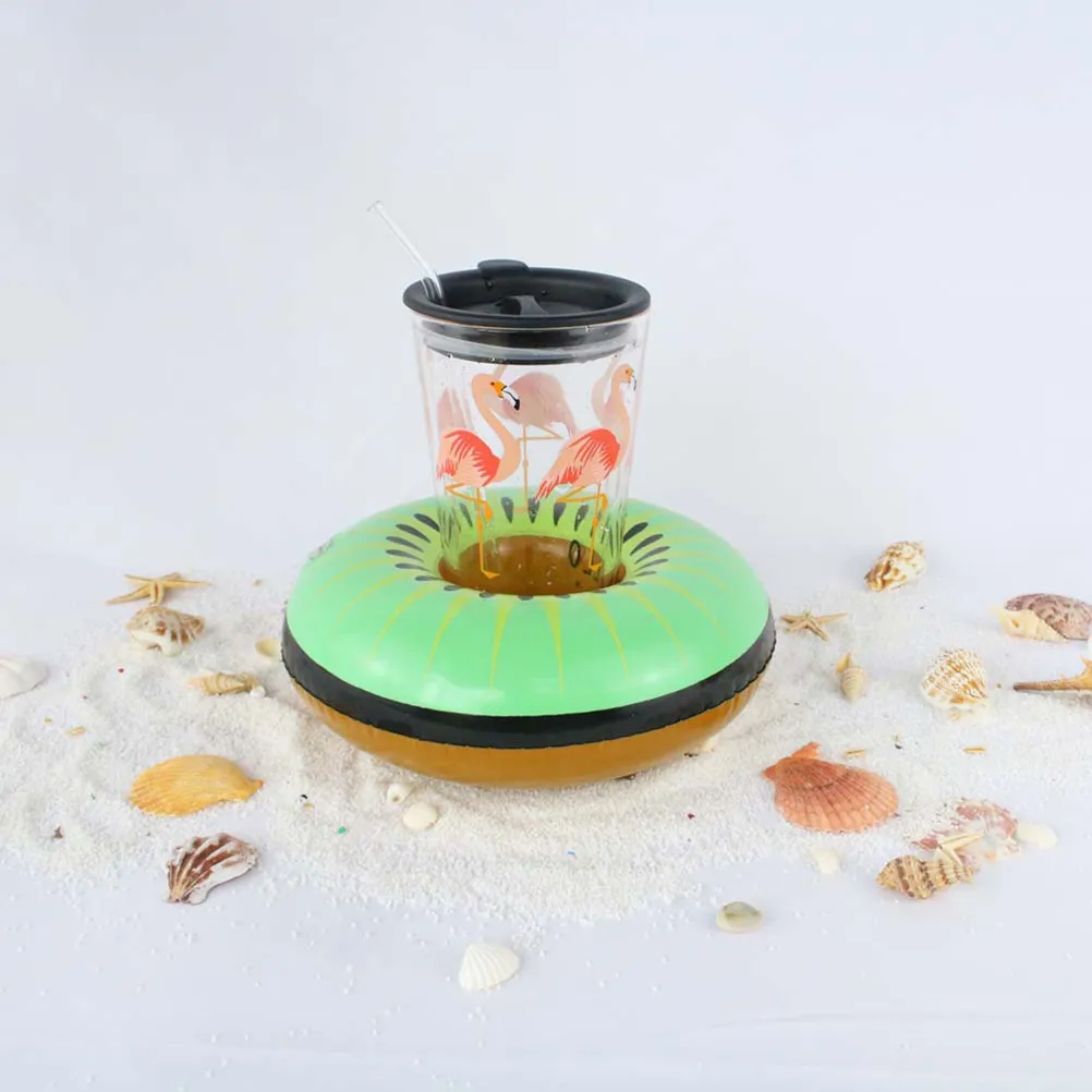 1 Set aufblasbares Bier-Tablett, tragbare schwimmende Bar, wasserdicht, wiederverwendbar für Pool-Partys, Getränke, Eisbehälter, schwimmendes Bett, Sommer