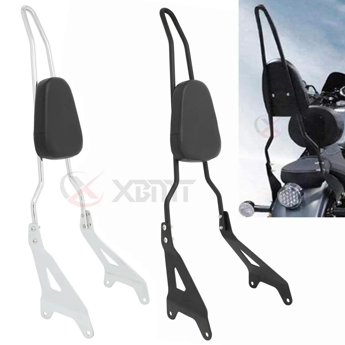 Accesorios para Motocicleta, Respaldo Sissy Bar para Yamaha Star Bolt XV950 XVS950 2014 2015 2016 2017 2018 2019 2020 2021 2022 2023