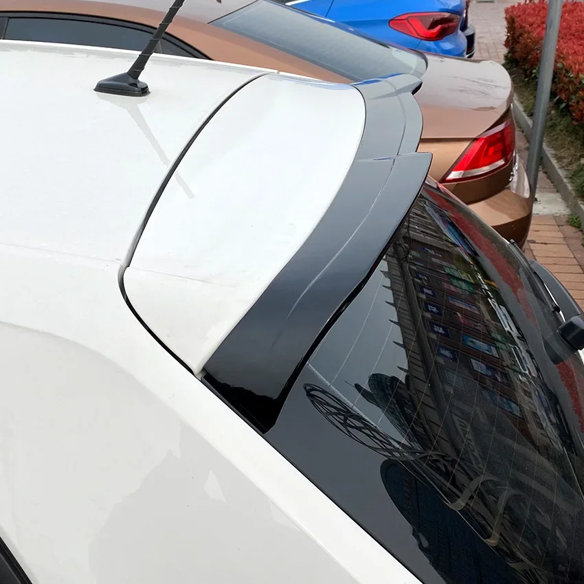 GTI Style Car Rear Roof Spoiler Wing For VW Polo 6 MK6 2019 2020 2021 2022 2023 2024 Tail Spoiler Wings Auto Body Kits Tuning - view 3