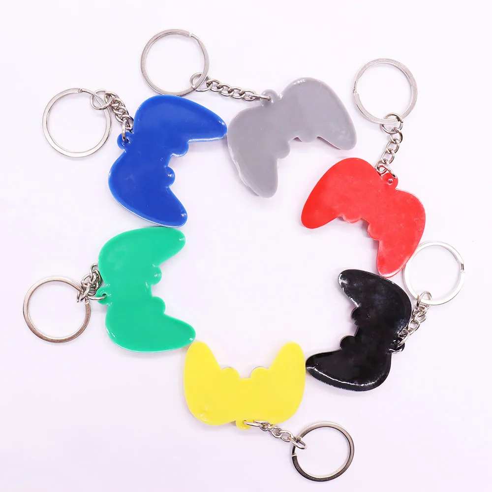 Fashion 1PCS PVC Game Machine Keychain Keyring Cute Gamepad Joystick Key Chain Keychains Bag Car Hanging fit Men Boy Keys