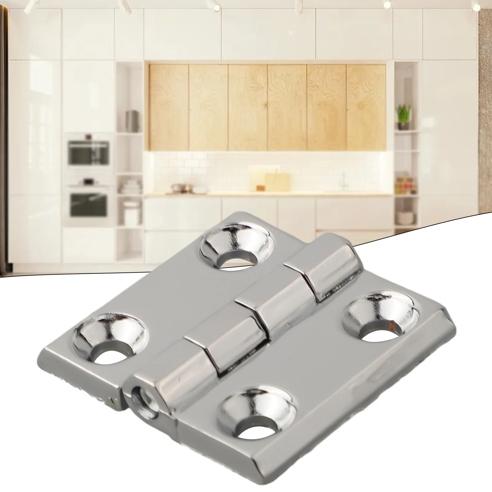 

Butt Hinge Distribution Box Electrical Cabinet Door Hinge Zinc Alloy Furniture Hardware Silver Heavy-duty Industrial Hinge