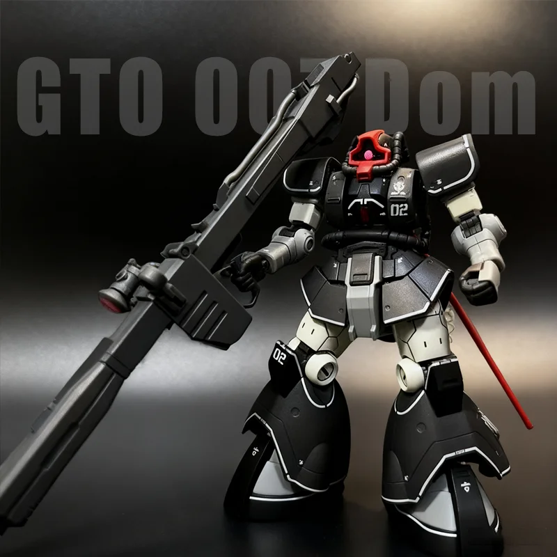 

HG 1/144 GTO 007 Dom YMS-08B Experimental Prototype Assembly Model Kit Articulated Figure Collectible Mecha Toy Desktop Ornament