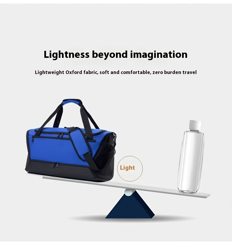 اسم مخصص حقيبة كروسبودي لصالة الألعاب الرياضية حقيبة اليوغا شعار شخصي السفر حقيبة القماش الخشن الرطب الجاف المقصورات جيب الأحذية المستقلة #6