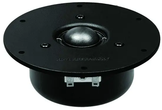 1 Pieces Original HiVi Q1R/Q2R  Black Fabric Dome Tweeter Speaker Driver Unit Magnetism Shielded 6ohm/15W RMS D116mm