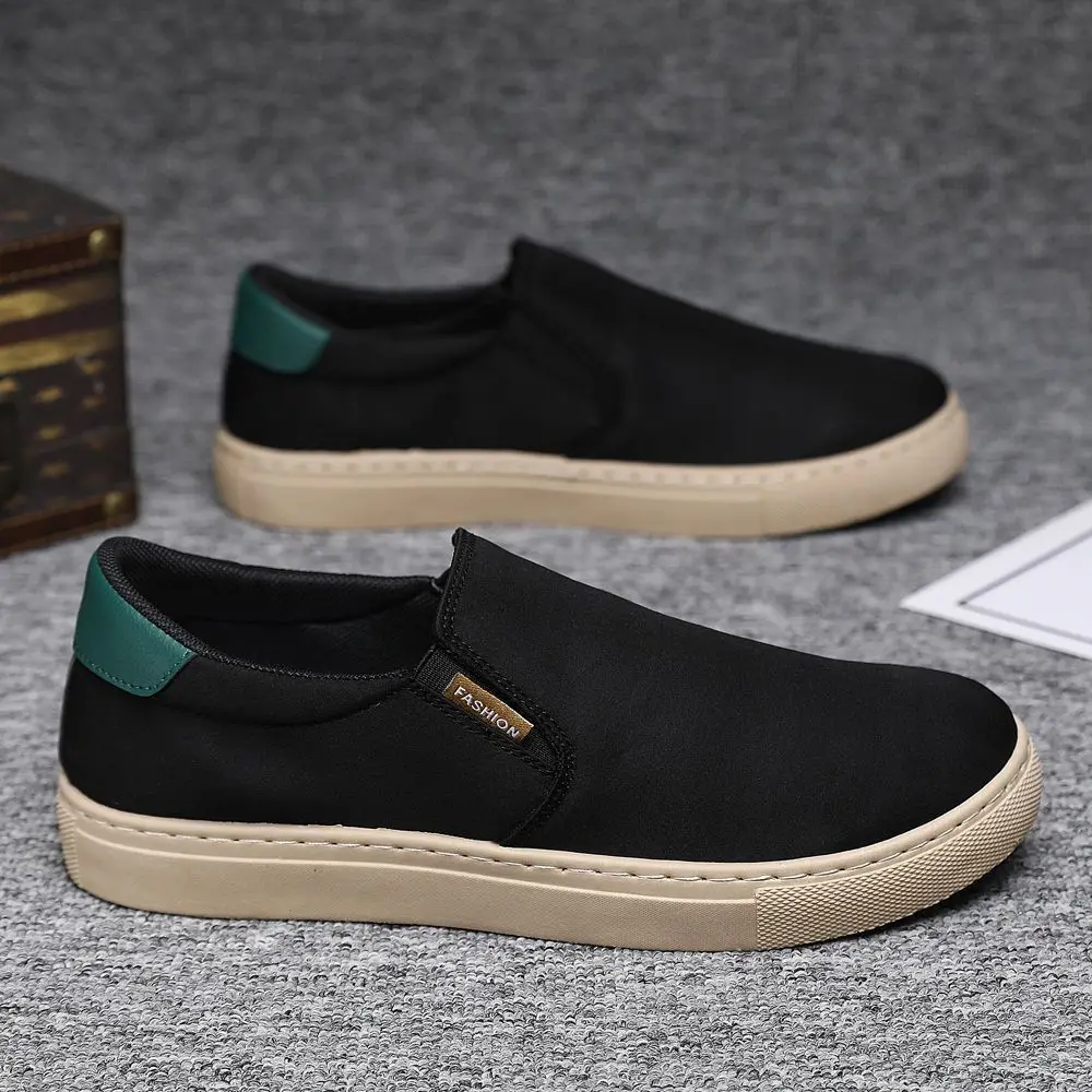 Man Shoe Lightweight Sneakers Slip-on Canvas Summer Casual Shoes for Men High Quality Fashion Luxury Sale Shipping Free Retro