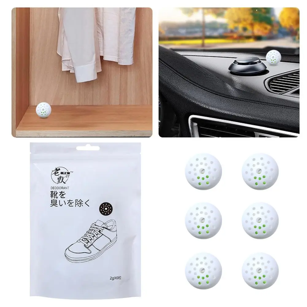 Shoe Cabinet Deodorizer Freshener Balls For Sneaker Fragrance Scent Fresheners Footwear Closet Toilet Odor Removal Balls Q4A7