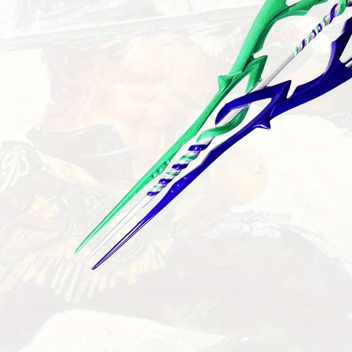 Espada Katana de Metal Eva Cassius Longinus de 8,6 pulgadas, Katana japonesa Original, sable samurái, cuchillo Ninja, accesorios de Cosplay, juguete de utilería