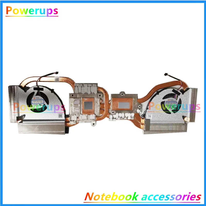 New Original Laptop CPU/GPU Cooler Heatsink&Fan For MSI Vector GP77 13V MS-17K7 RTX40 E322-501430-A02 BAPD1A010SHL-N452 N451