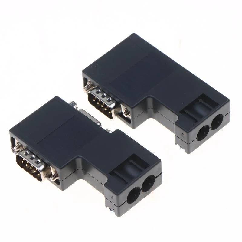 Bus Connectors With 9 Pin Male Port And Stable Signal Transmission Perfect For Industrial Automation PLC System Wiring
