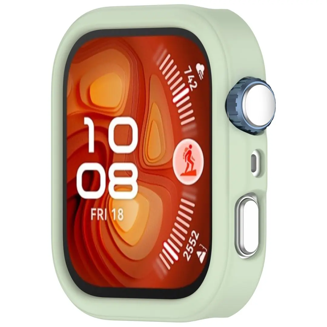 غطاء حماية من السيليكون الناعم لساعة Huawei Watch Fit4 Fit 4 Pro بإطار واقٍ ممتص للصدمات ومضاد للخدش والصدمات
