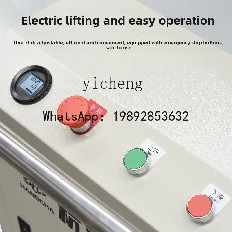 Полуэлектрическая гидравлическая подъемная платформа A1, автомобильный мобильный подъемник, простая ножничная вилочная платформа, подъемный автомобиль