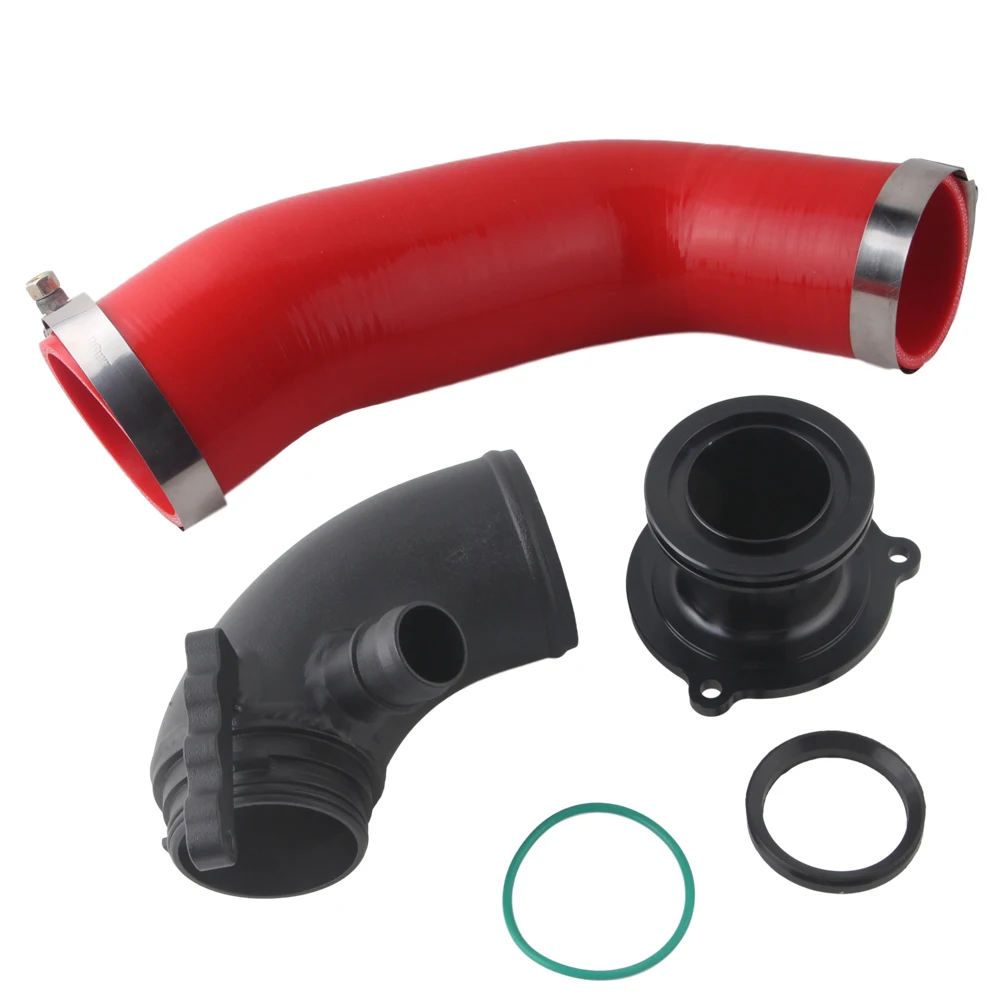 

Silicone Intake Hose Turbo Inlet Elbow Muffler Delete For VW Golf MK7 R Audi V8 MK3 A3 S3 TT 2.0T 2014+