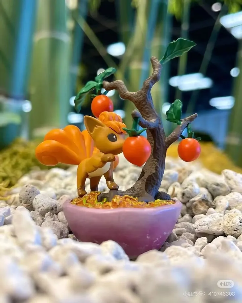 حقيقي إعادة تعيين البوكيمون بوعاء 3 التغييرات الموسمية بيكاتشو + تمايل مشهد مصغر نموذج لعبة عصرية جمع عمل نموذج الهدايا