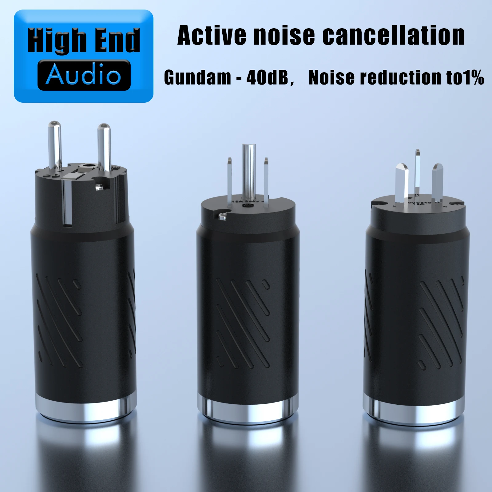 HIFI Audio Power Noise Absorber Anti-thunder Reduce Nioise EMI Filter Alternating Current Power Filter Anti-interference