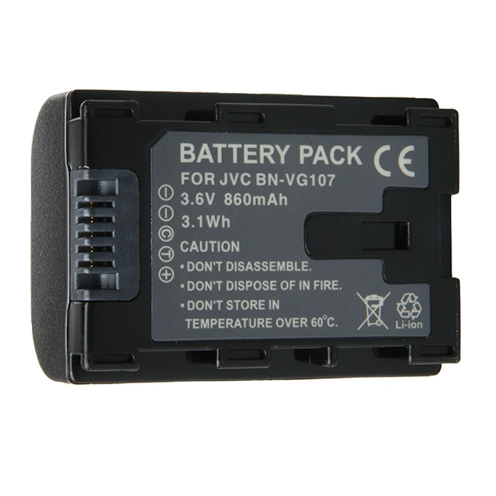 860mAh BN-VG114 VG114 BN VG114 Battery for JVC BN-VG107 BN-VG107U BN-VG108U BN-VG108E BN-VG114U BN-VG114US