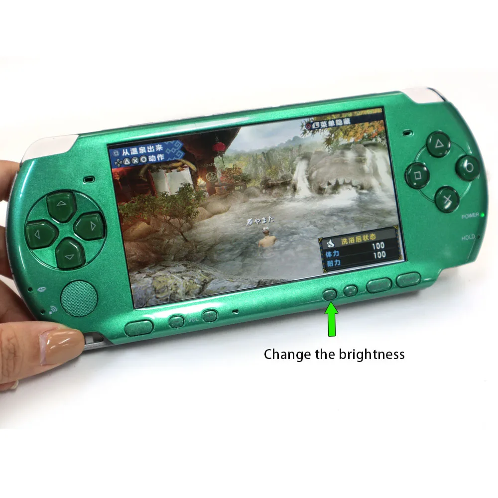 HISPEEDIDO لـ PSP3000 تسليط الضوء على قطرة سطوع عالية في شاشة IPS LCD لـ PSP 3000 لا حاجة لحام سهلة التركيب #4