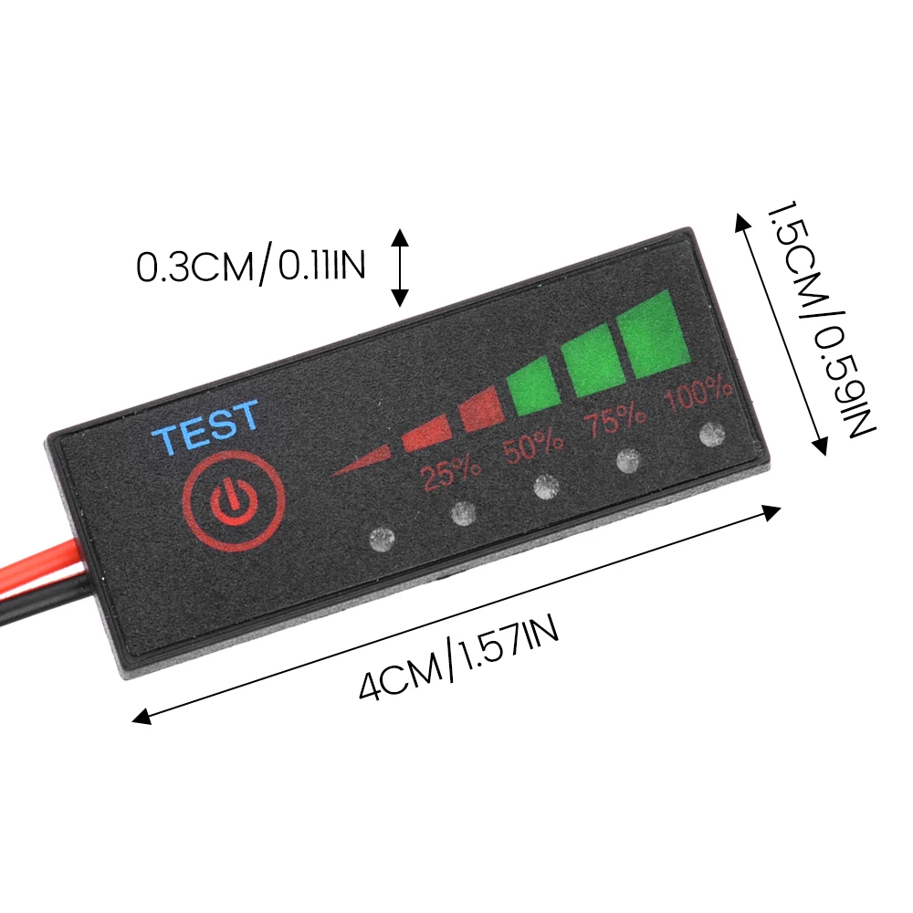 1S 3S 7S Battery Level Indicator Battery Percentage Indicator Board Battery Capacity Capacity Tester LED Display Charging Board