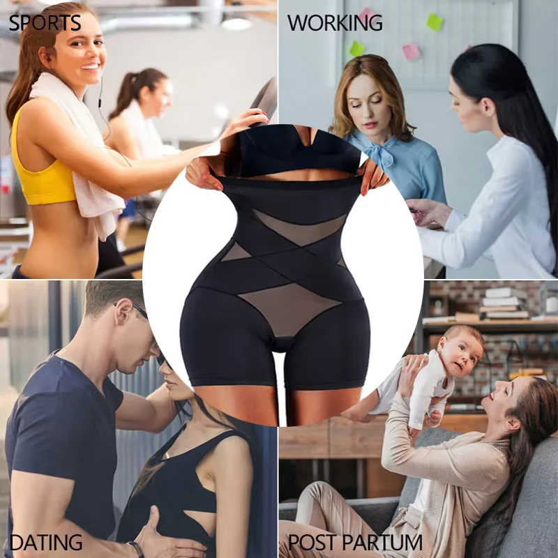 Tummy Control Underwear High Waist Shapewear for Women Shaper Lift Up Panties Waist Trainer Butt Lifter Slimming Tummy Shorts image 5