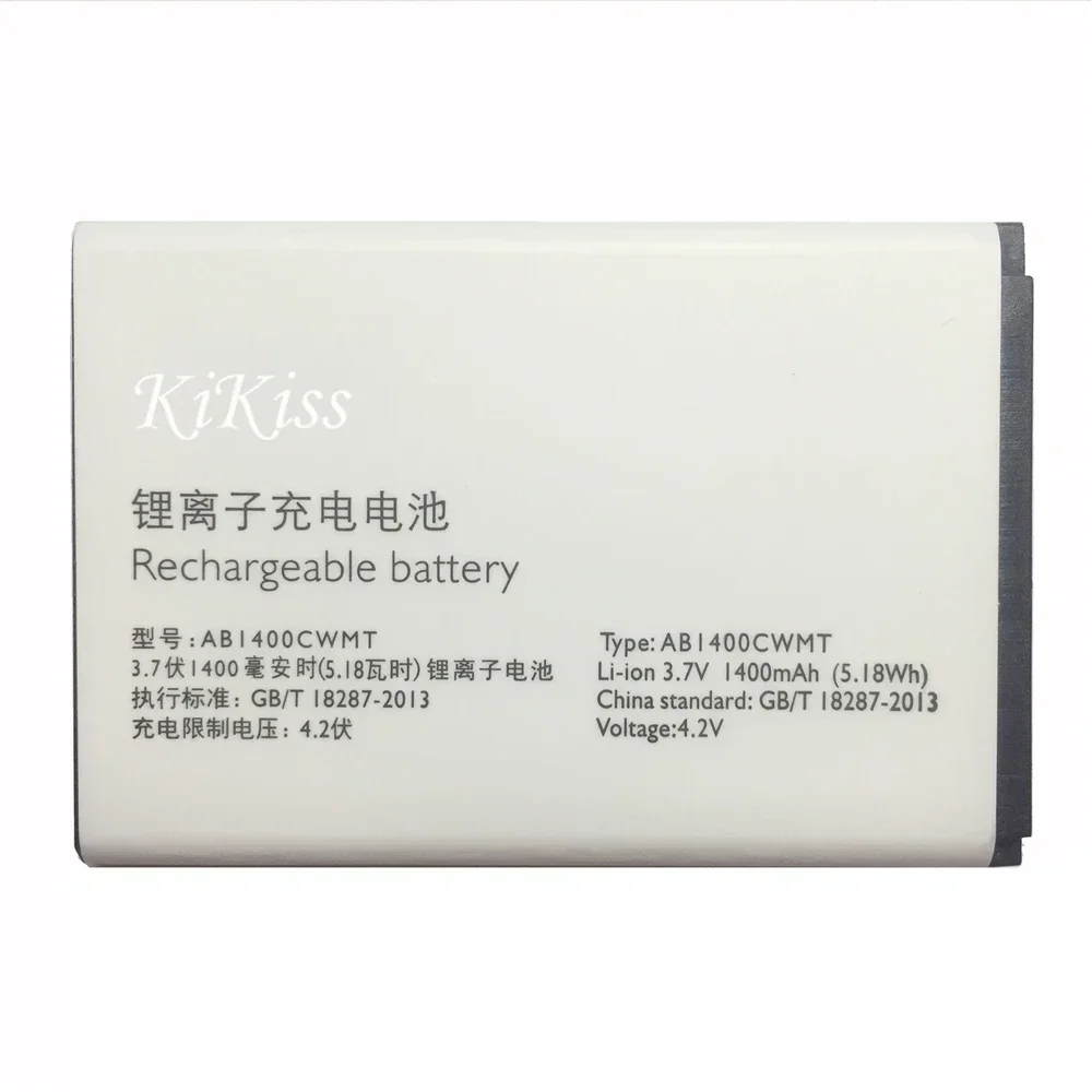 Mobile Phone Battery for PHILIPS Xenium E160 CTE160 E180 E350 AB1400CWMT 1400mAh Bateria + Track NO Warranty