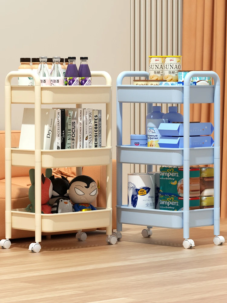 thickened-plastic-multi-layer-snack-storage-rack-mobile-bathroom-storage-shelf-living-room-small-cart-kitchen-organizer