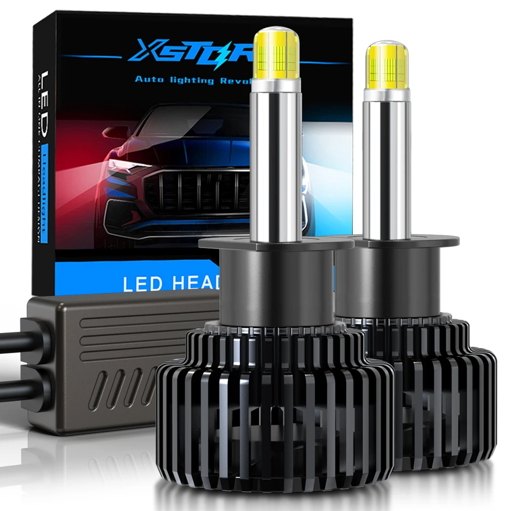 

XSTORM H7 LED Headlight Canbus 100W 20000LM H1 LED Lights for Car 360° High/Low Beam Auto Turbo Lamps Canbus NO ERROR 6000k