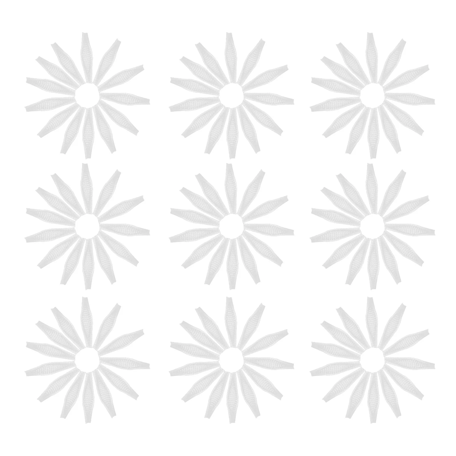 

100Pcs White Mesh Flower Protective Covers Breathable Rose Wraps Easy Use Bouquet Accessories Gardening Net Cover Floral