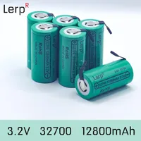 100% original 32700 battery, LiFePO4 battery 3.2V 12800mAh 35A, continuous discharge maximum 55A, with nickel sheet