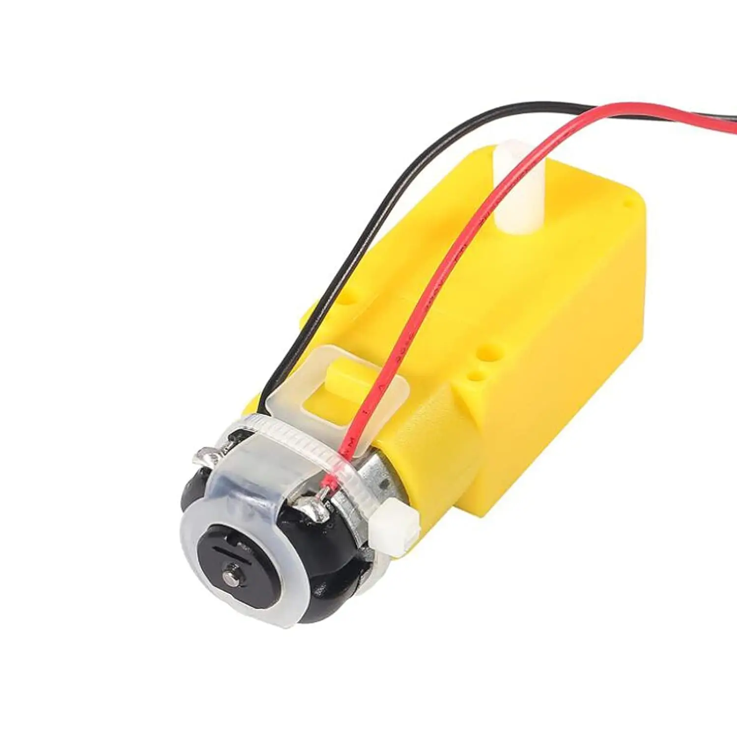 TT Motor Dual DC 3-6V Gearbox Motor 200RPM Ratio 1:48 Shaft Motor with 2.54mm Wire for Arduino DIY Smart Car Robot
