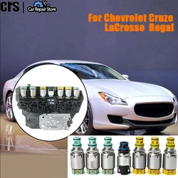 Transmission Solenoid Kit Refurbished 6T45 6T30 6T40 6T50 For LaCrosse Chevrolet Aluminum Alloy Automatic ControlModule Computer
