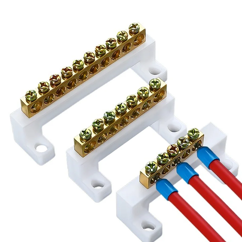 

Terminal Block Connector Bar Positions Single Row High Bridge Design Electric Barrier Bar