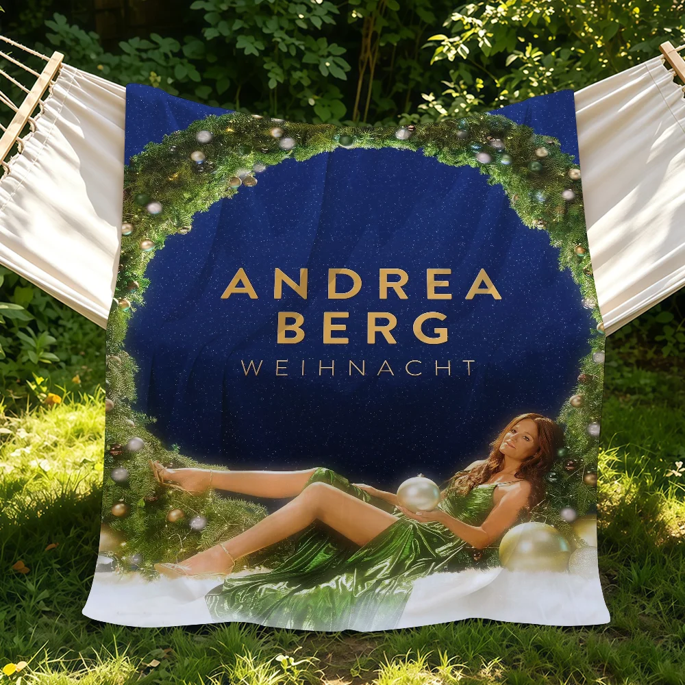 Singer A-andrea Berg Blanket Suitable For Sofas Beds Offices Cars Outdoor Travel An Ideal Gift For Friends Family