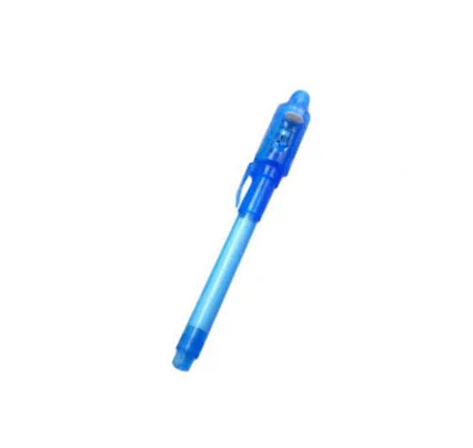 Luminous Light Invisible Pen com luz UV, Marcador Mágico para Mensagem Secreta, Caneta Fluorescente para Aprendizagem, Presente Infantil, 5pcs