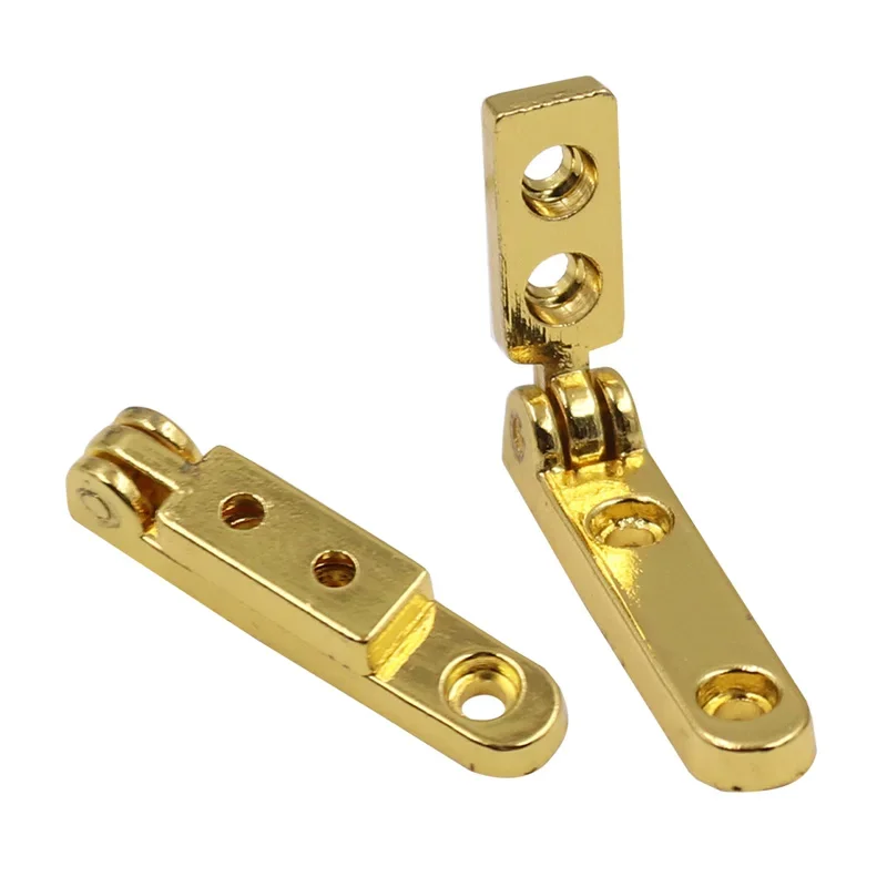 2pcs Zinc Alloy Hinge for Jewelry Box/wooden Box/jewelry Box, Metal Die-cast Seven-word Hinge, No Screws