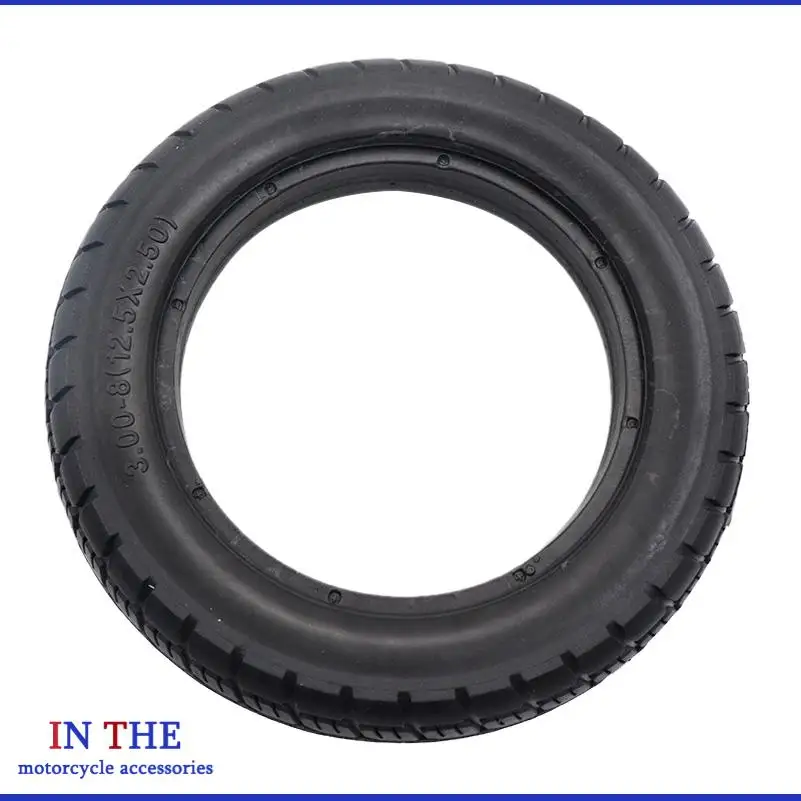 3.00-8 Solid Tire 12.5x2.50 Non Inflatable Tire Mini Motorcycle Accessories
