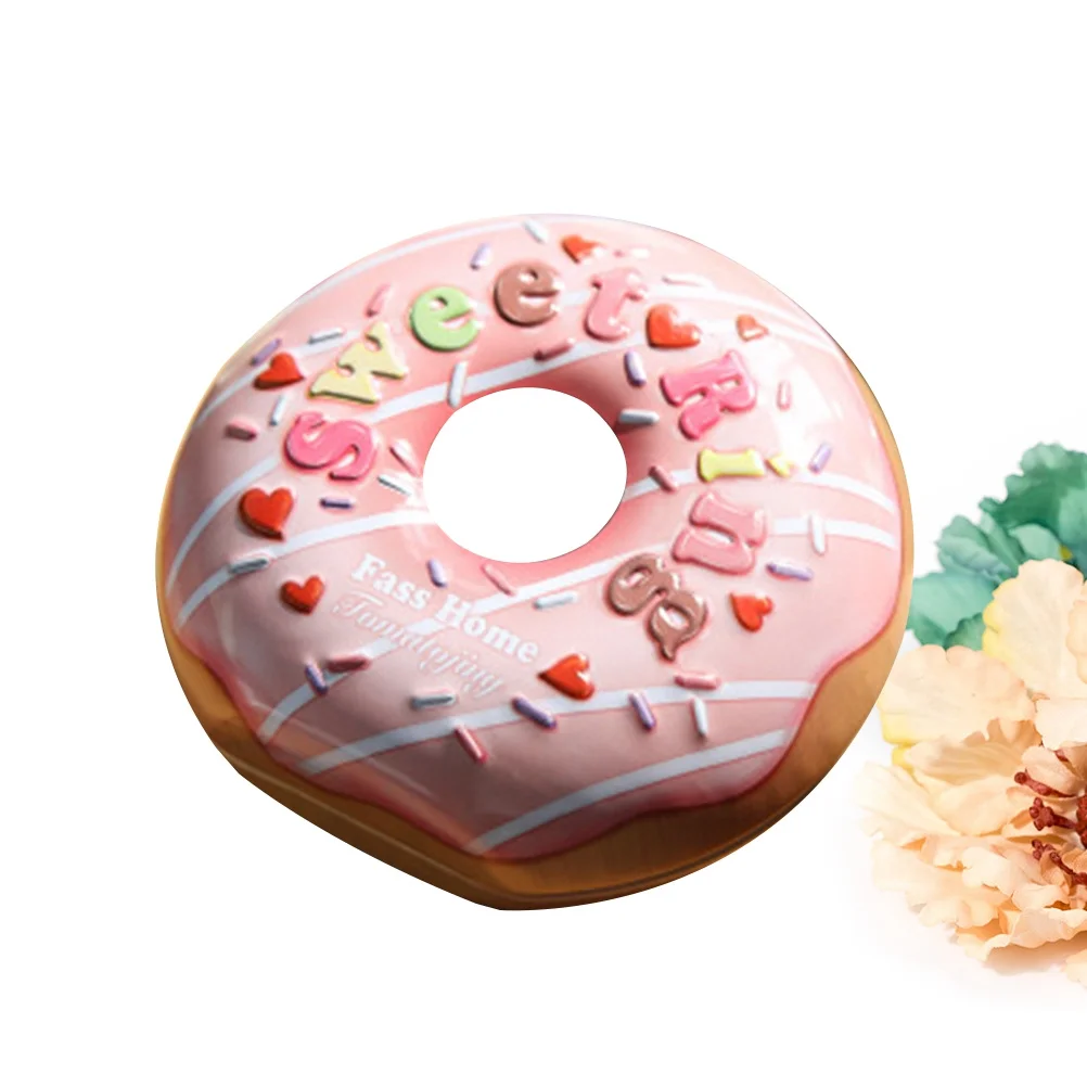 

Candy Box Donut Shaped Gift Storage Container For Tea Leaves Biscuits Sweets Donut Shaped Cookie Box Party Favors Pink