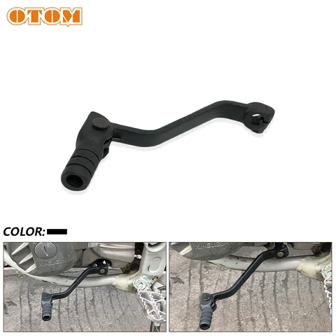 Рычаг переключения передач OTOM X6, складной рычаг переключения передач для Kayo T2 T4 T6 ATV HONDA CB250 CRF230 YAMAHA DT230, защита от падения