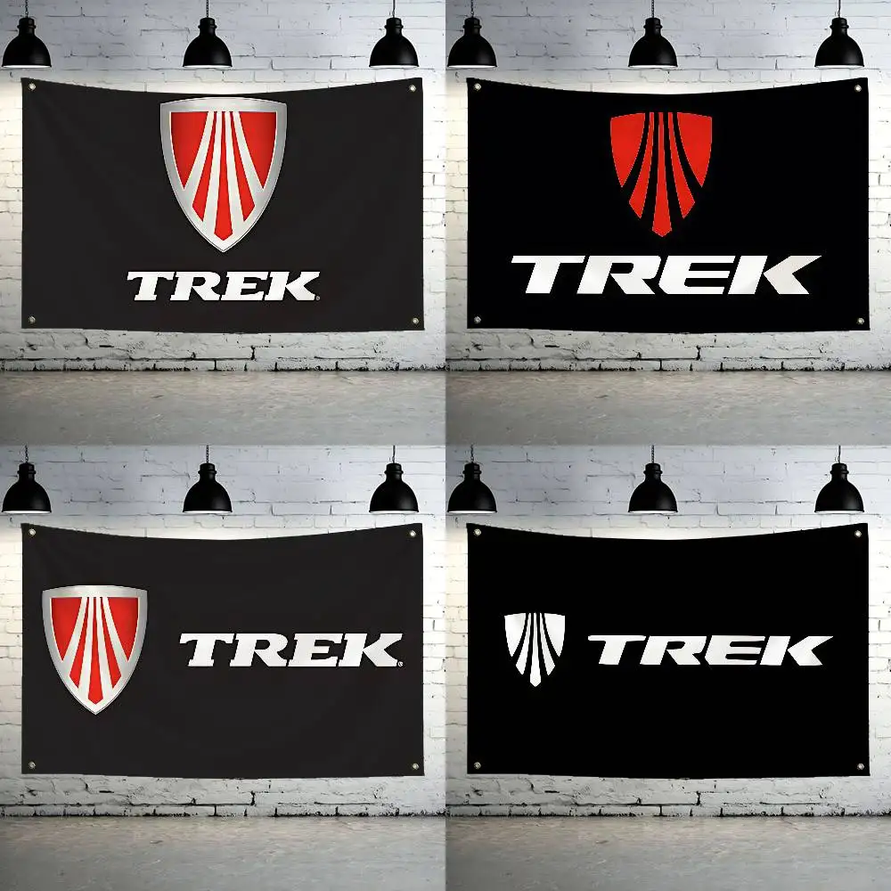 T-Trek Flag Banners Garage Car Tapestry Flag Garage Outdoor Decor Bedroom