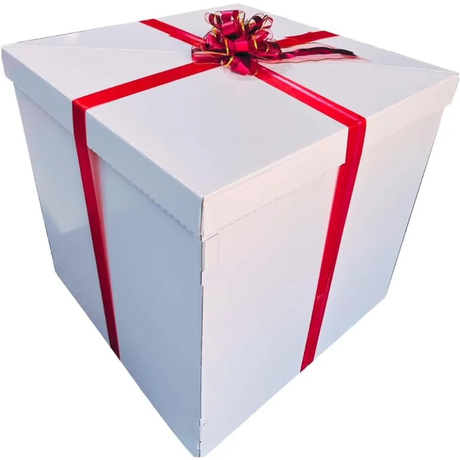 Extra Large Gift Box 28x28x28 Inchesgiant Jumbo White Gift Boxes with Lid