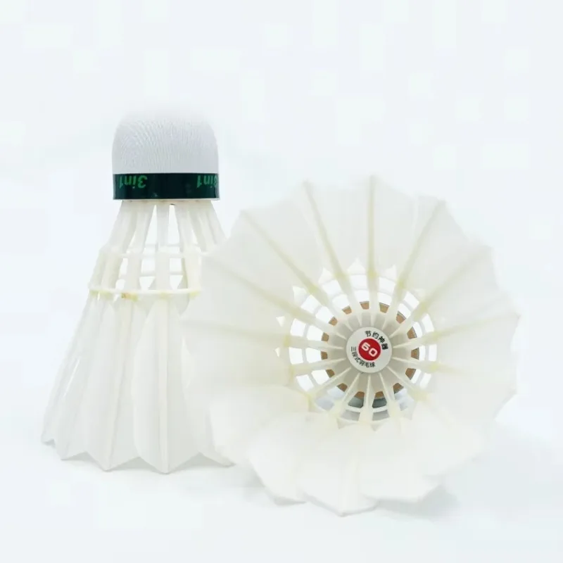 3in1 Natural Duck Feather Badminton Shuttlecock Super Durable For Club Training Factory Wholesale