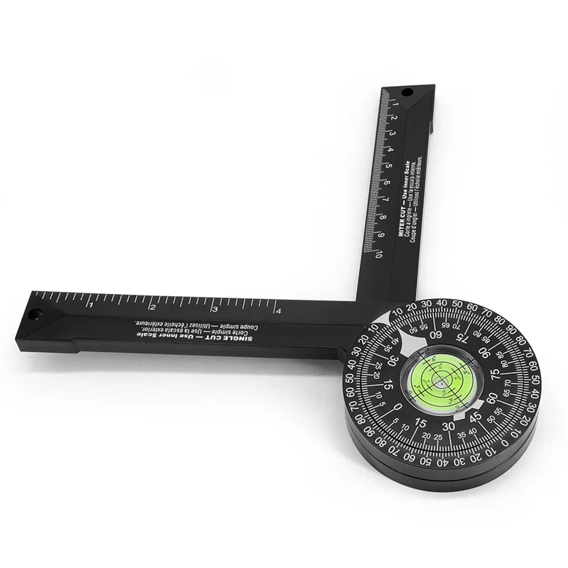 Hot Miter Saw Protractor Angle Finder For Woodworking Angle Measuring Tool For Trim Angle Duplicating Tool