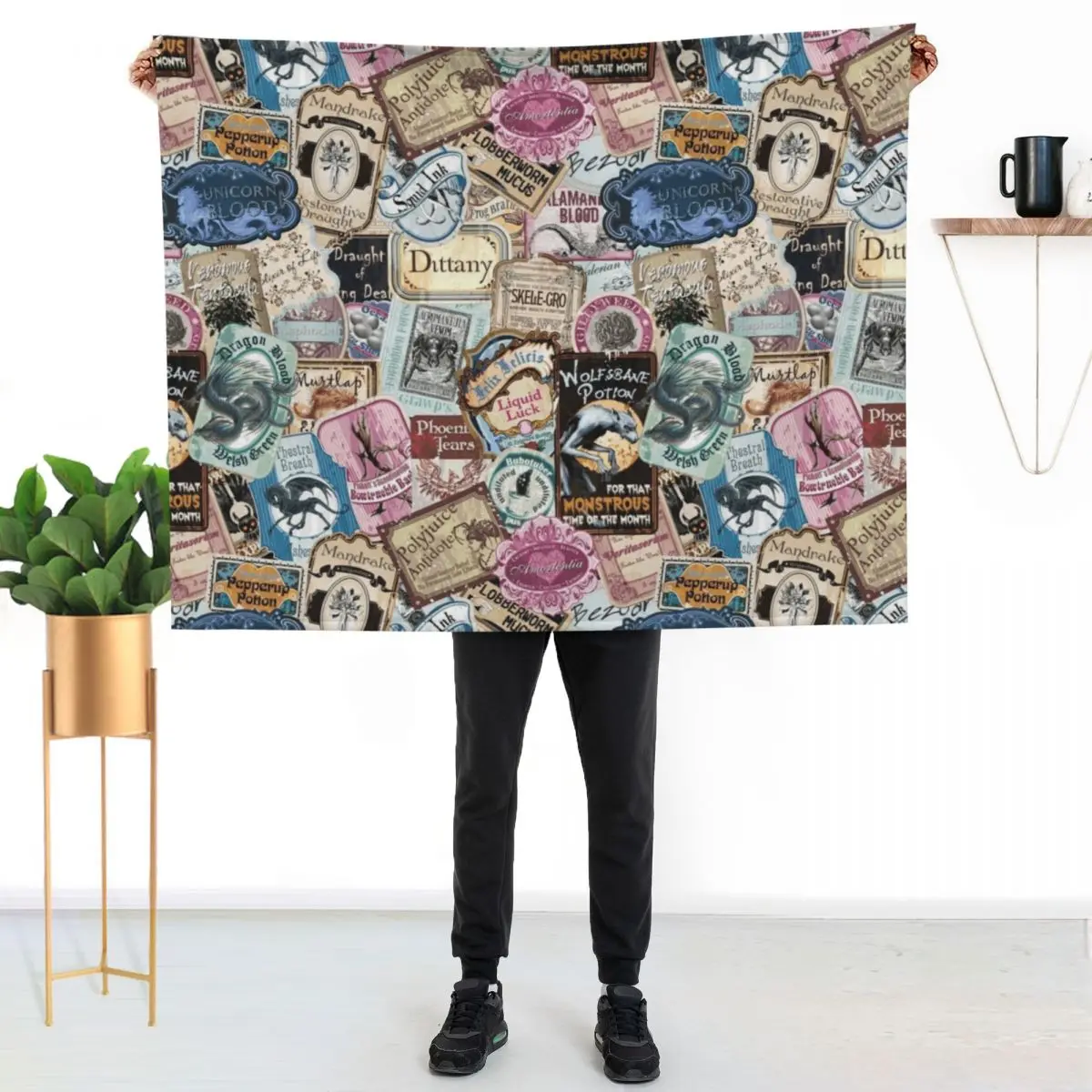 Magical Apothecary Throw Blanket Blankets For Bed Winter beds cosplay anime Decorative Throw blankets ands Travel Blankets