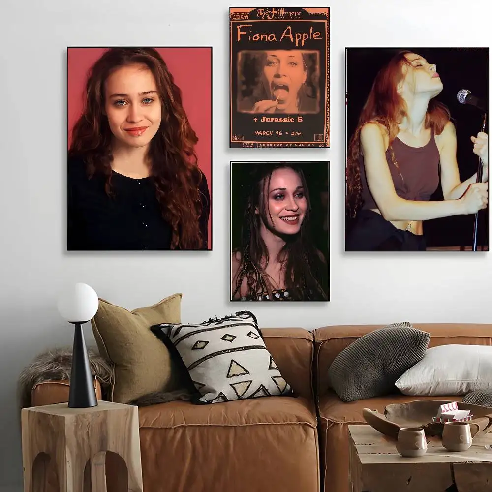 1 قطعة كاتب المغني F-فيونا أبل ملصق فني مع مطبوعات غرفة نوم المنزل غرفة المعيشة الديكور هدية