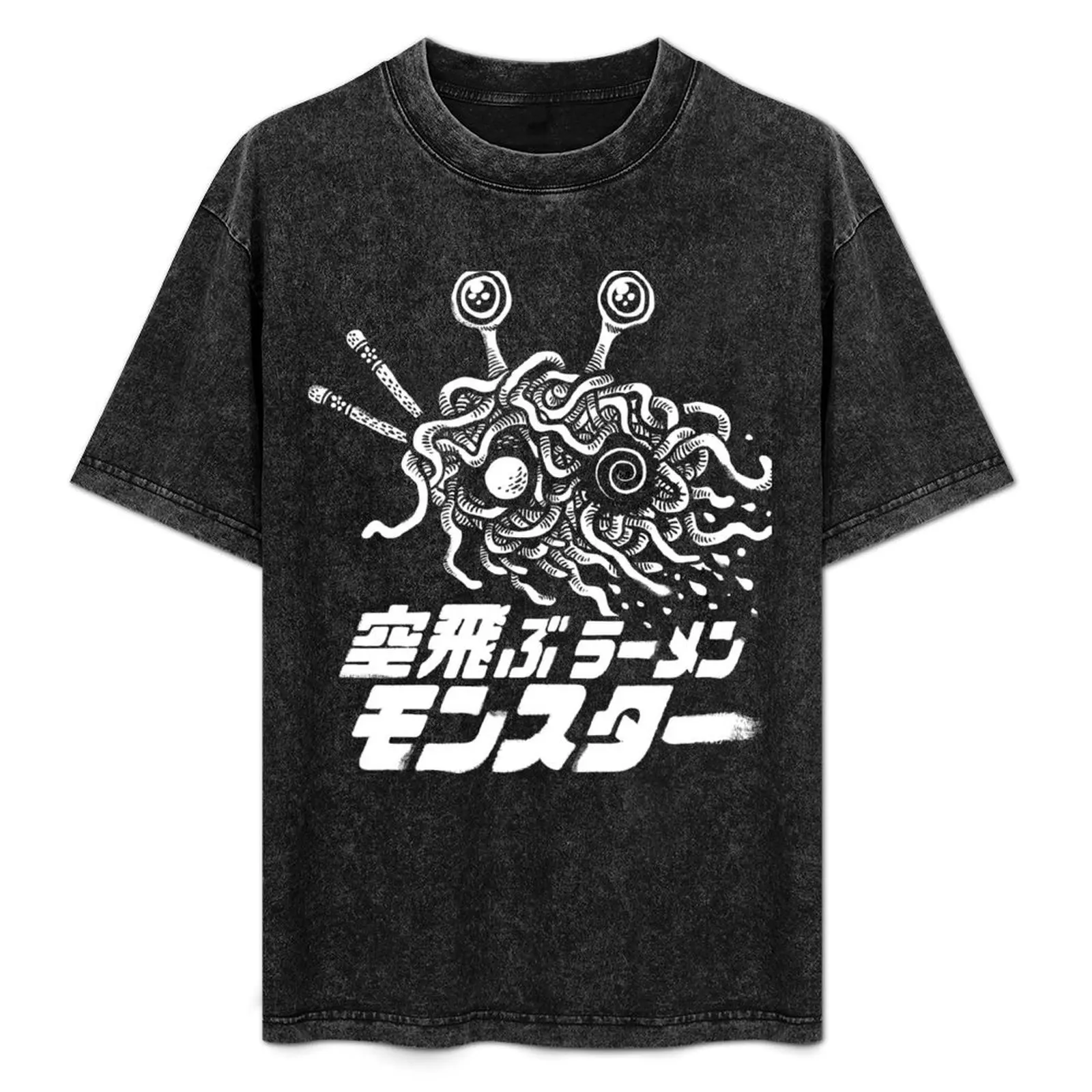 

The Flying Ramen Monster T-Shirt Street Style Casual Tee Shirt