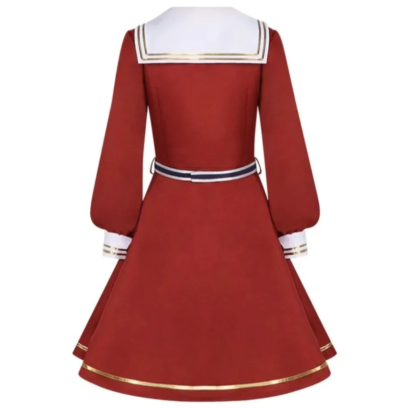 

A;3\v,7'd/Love Live! Hasu No Sora Jogakuin Cosplay Full Set Winter School Uniform Long Sleeve Sailor Dress Halloweenc;4'b,7'm\1/