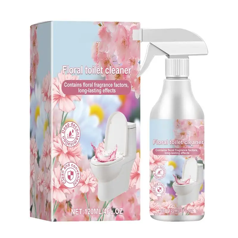 

Цветочный очиститель для унитаза принадлежности для Чистки унитаза 4 fl.oz емкость для унитаза очистители бытовое устройство против жестких пятен